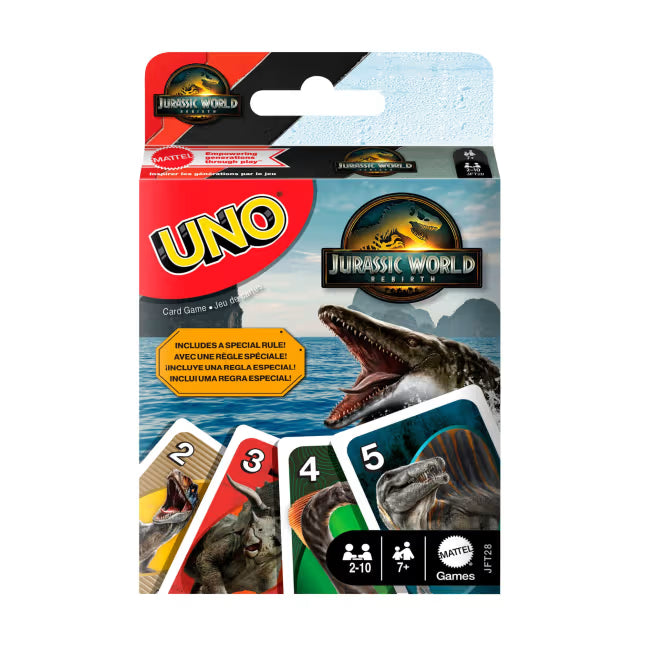 Mattel Uno Jurassic World 4
