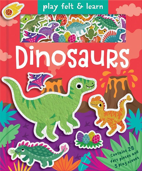 Play Felt And Learn Dinosaurs