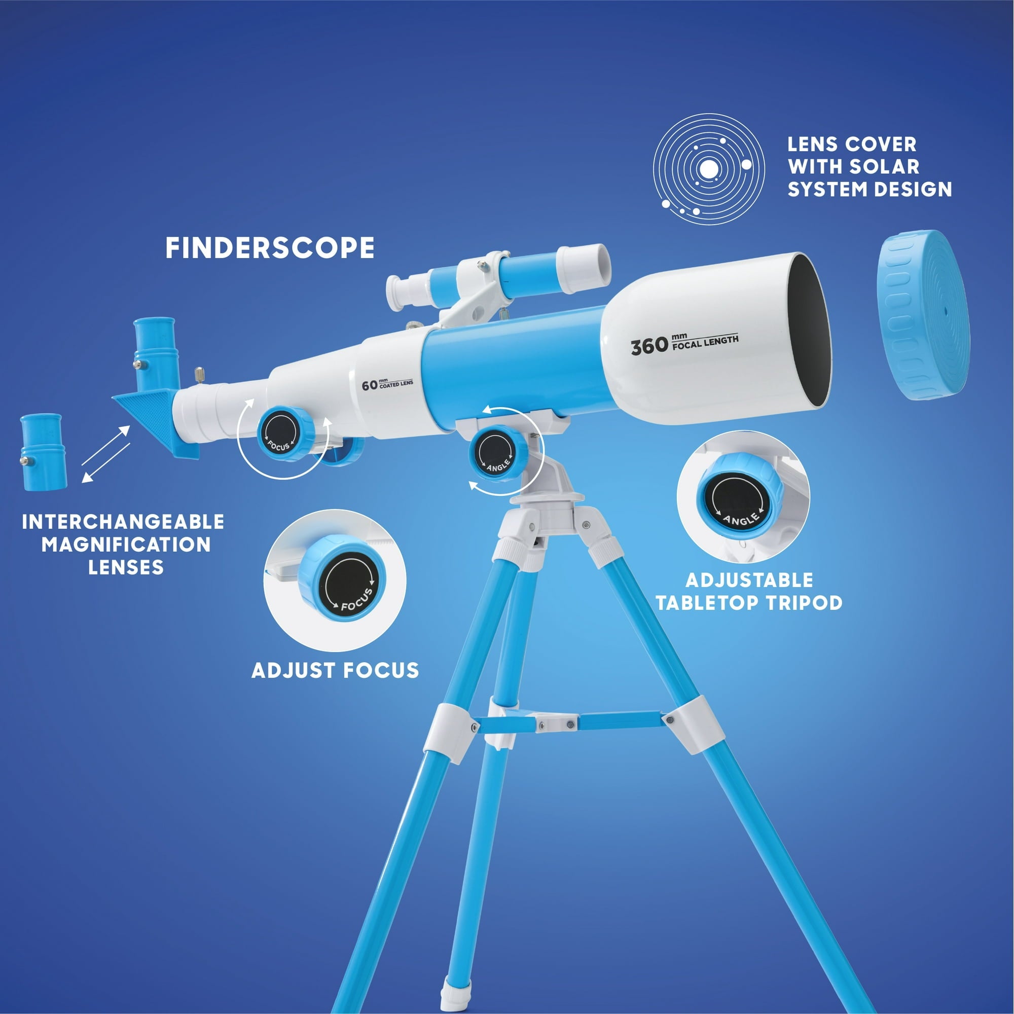 Discovery Mindblown Telescope with Tripod