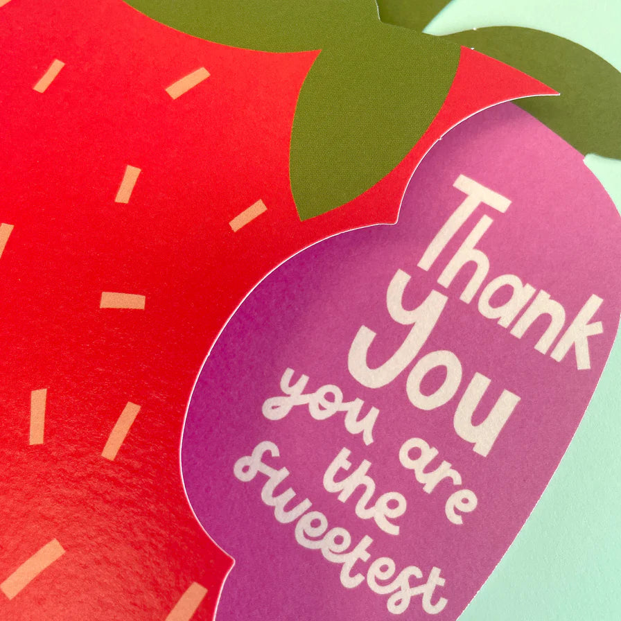 Raspberry Blossom Thank You. You Are The Sweetest