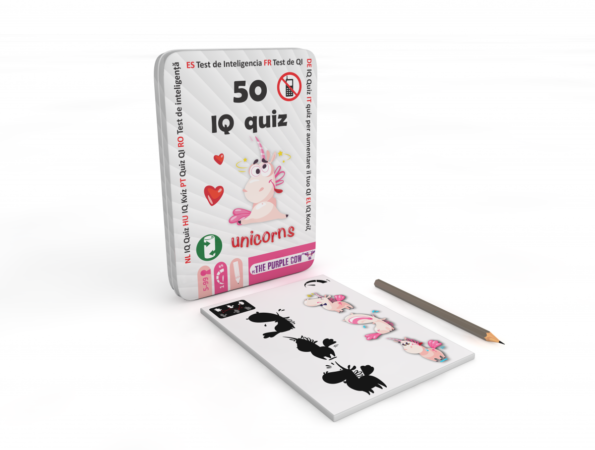 Purple Cow 50 IQ Quiz Unicorns