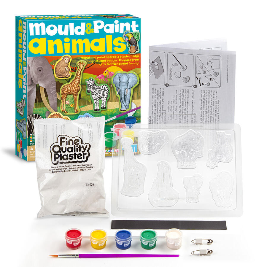 4M Mould & Paint Animals