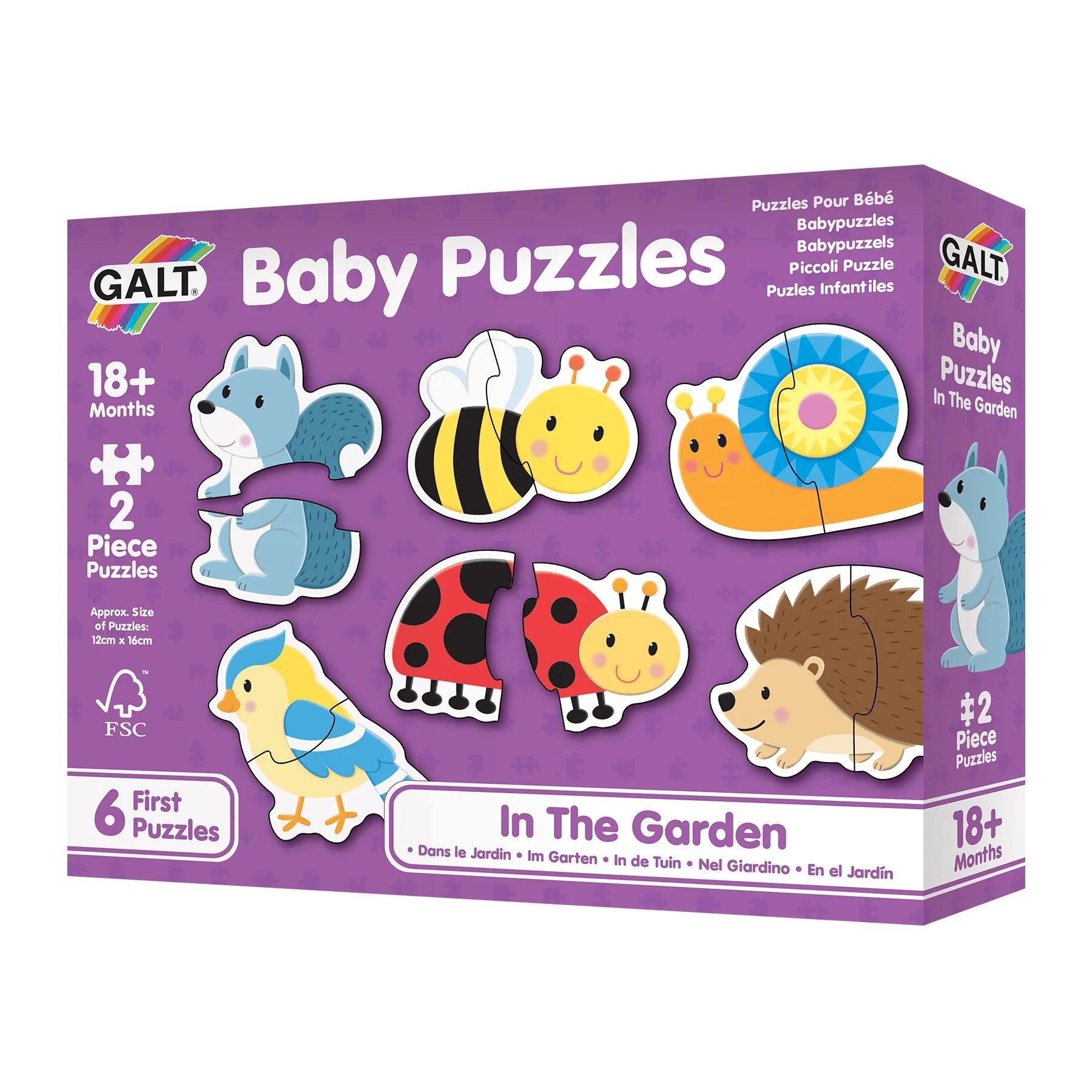 Galt Baby Puzzles: In The Garden