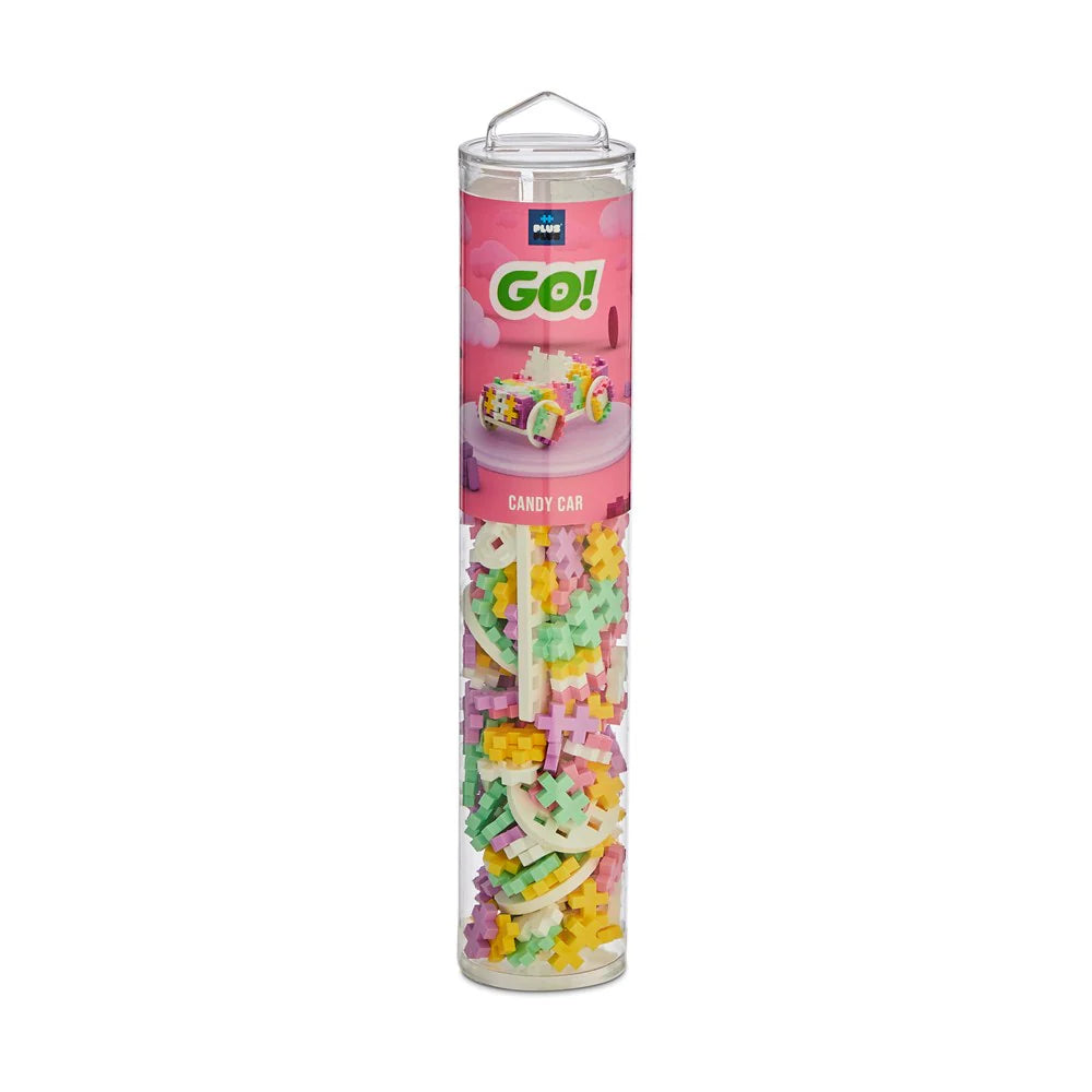 Plus-Plus Color Cars Candy Tube (200pcs)
