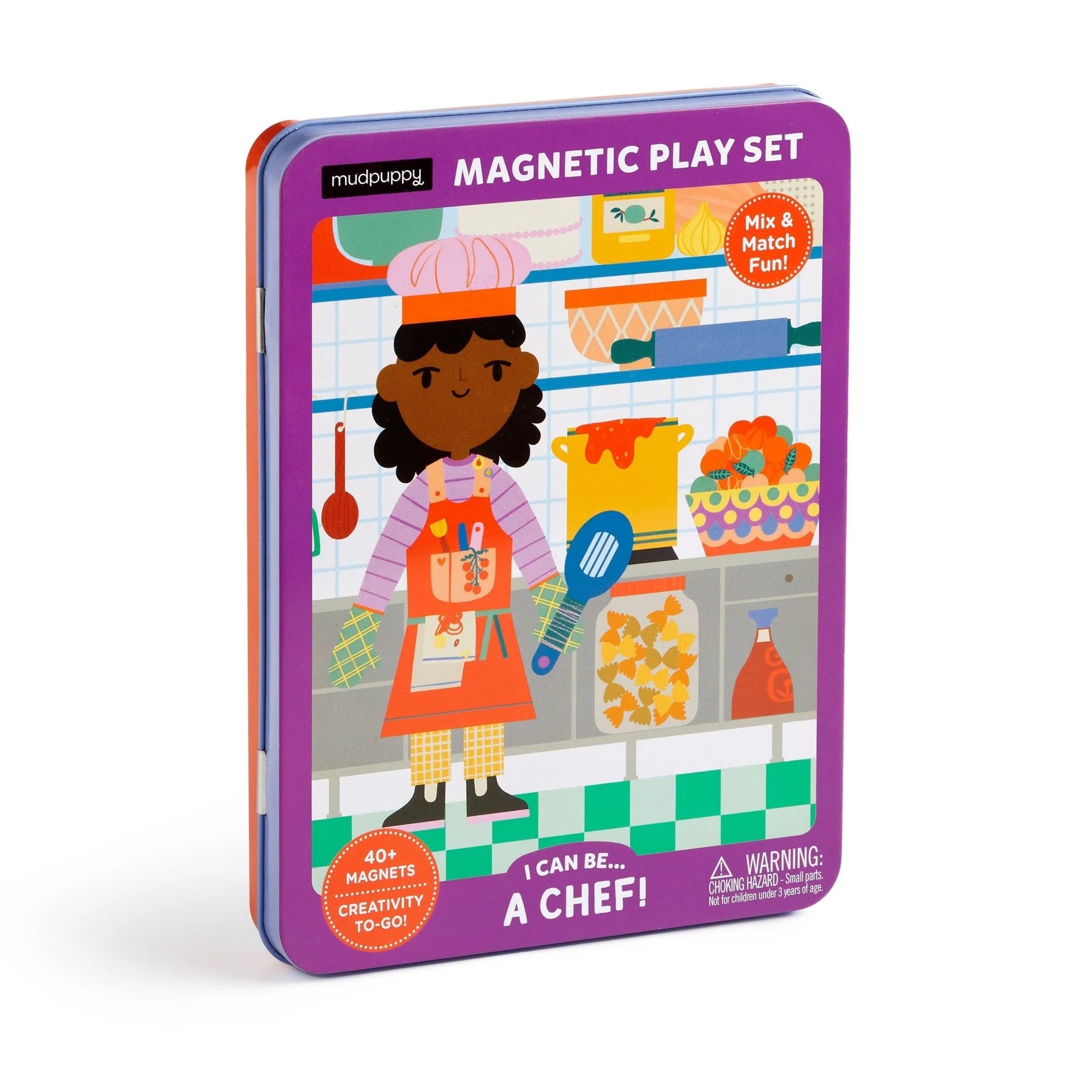 Mudpuppy Magnetic Play Set: I Can Be... A Chef!