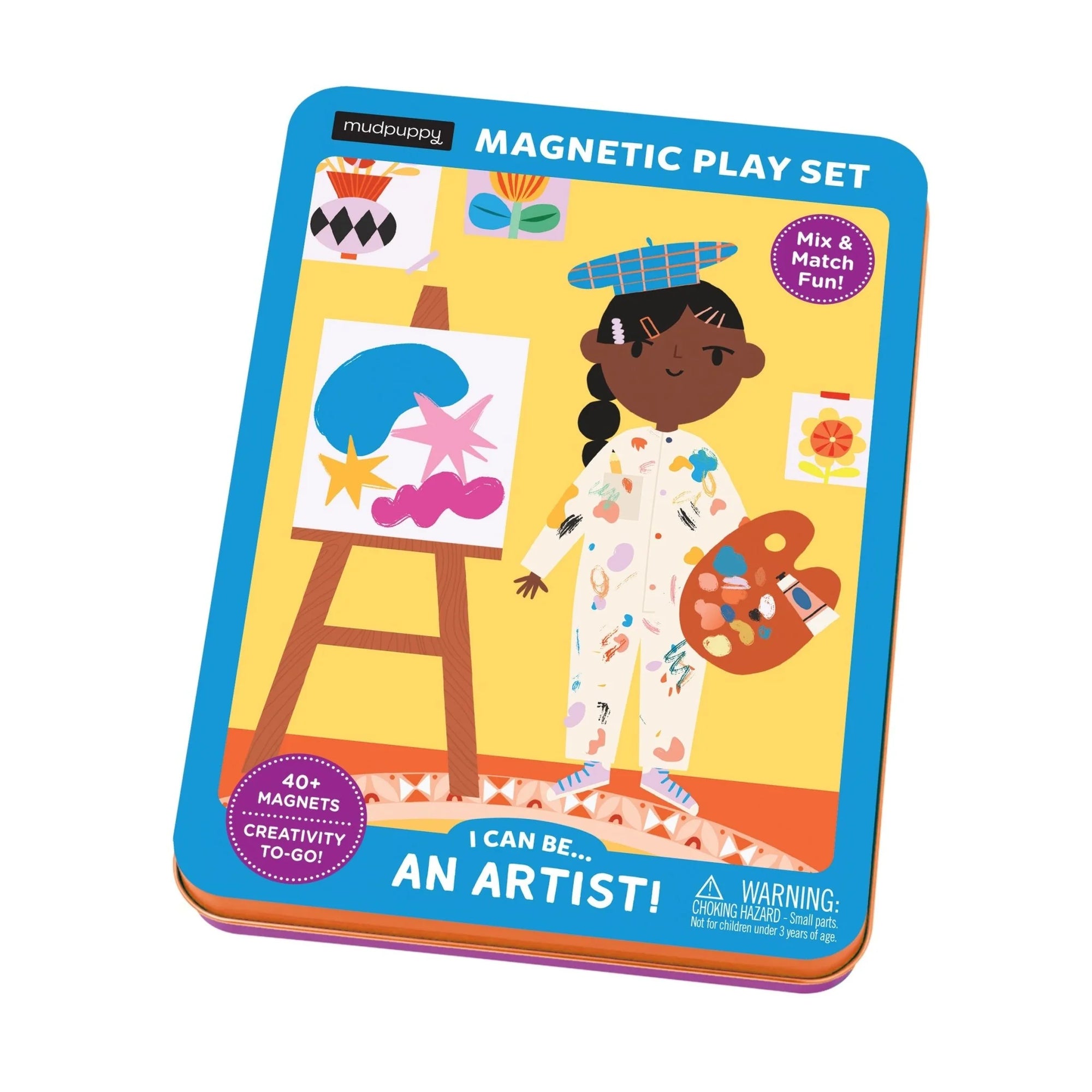 Mudpuppy Magnetic Tin: I Can Be… An Artist!