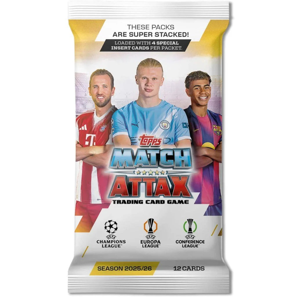 Topps Match Attax 2025/26 Trading Card Packs BOX