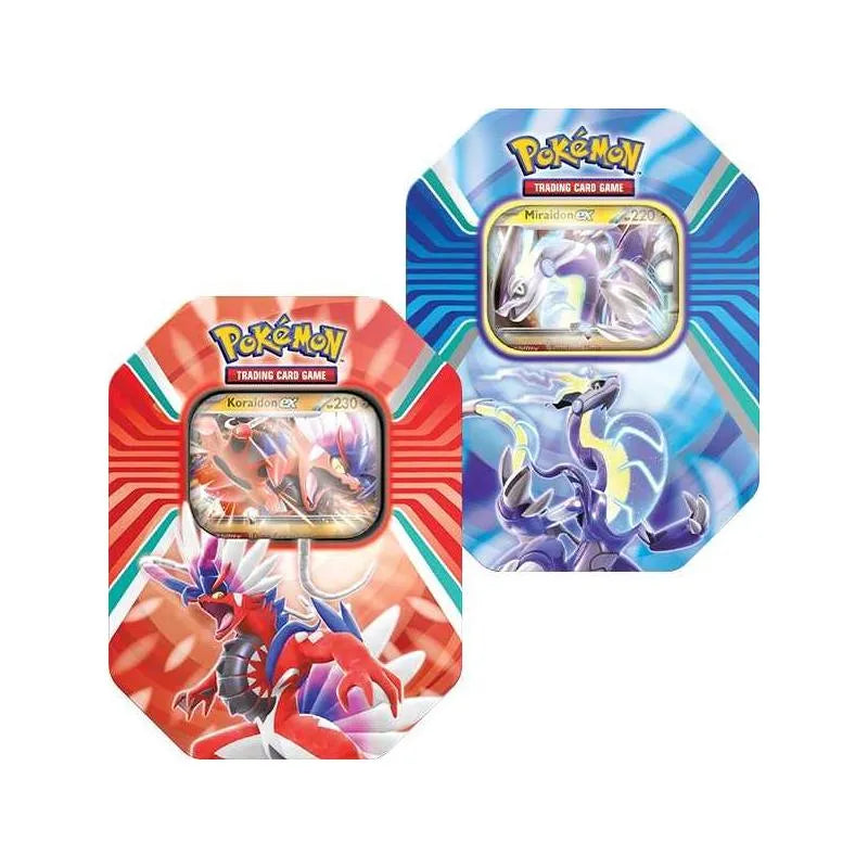 Pokemon TCG Paldea Legends Tin (Miraidon/Koraidon)