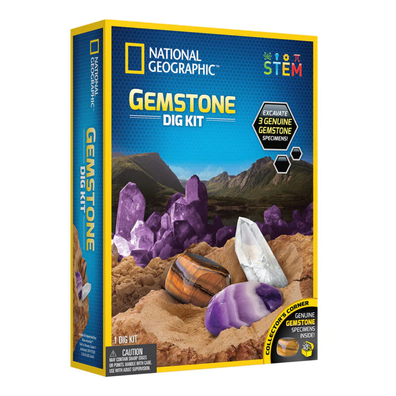 National Geographic Gemstone Dig Kit