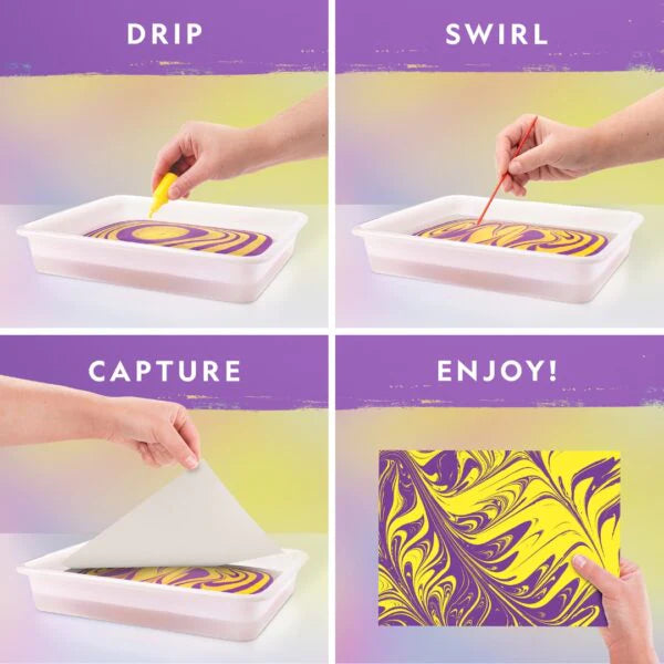 National Geographic Paint Marbling Craft Kit