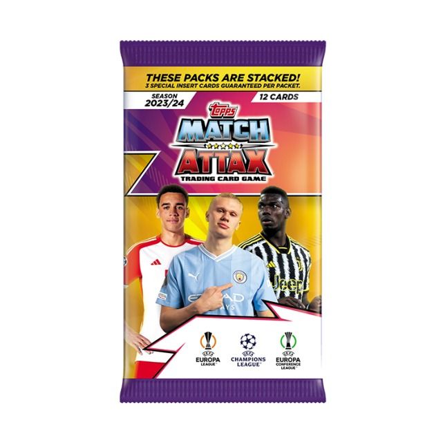 Topps Match Attax Trading Cards (23/24) Booster Pack