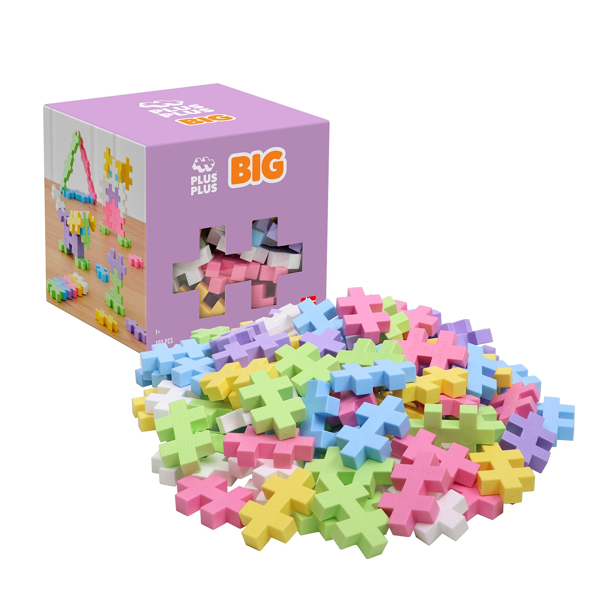 Plus-Plus BIG Pastel Mix (100pcs)