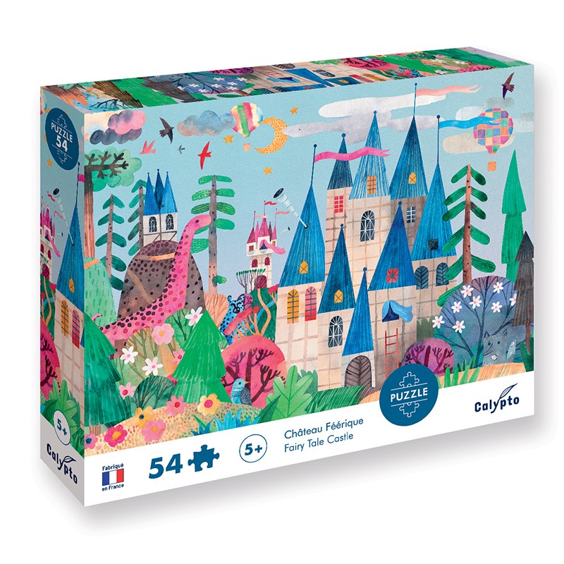 Sentosphere Calypto Puzzle 54pc Château Féérique (Fairy Castle)