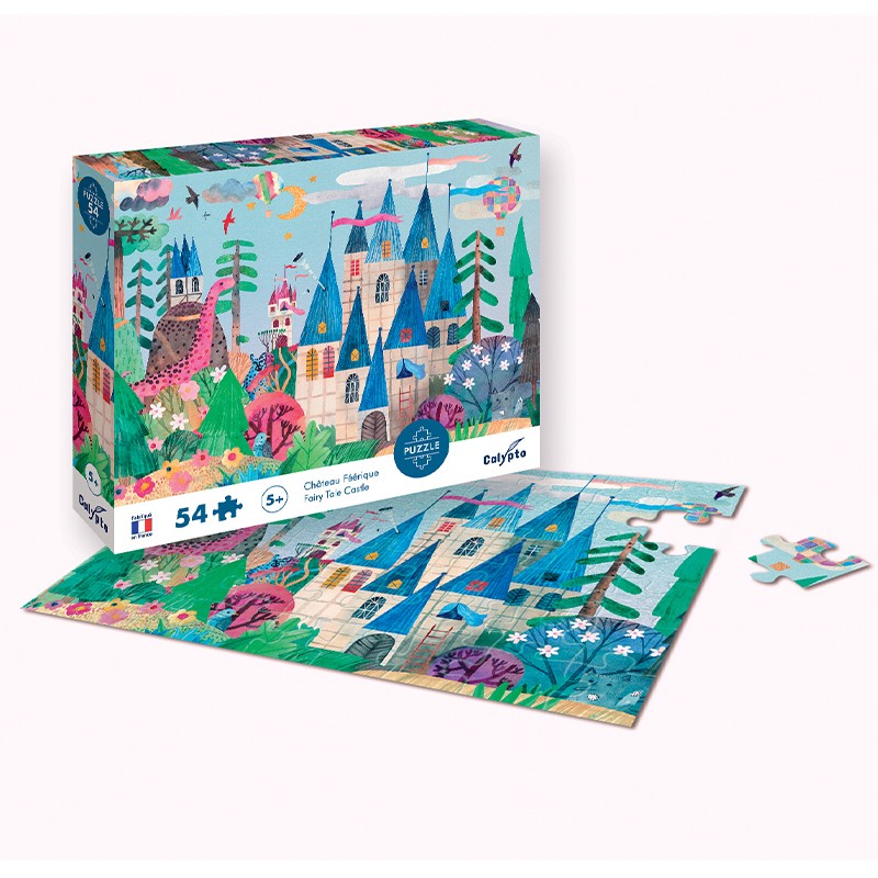 Sentosphere Calypto Puzzle 54pc Château Féérique (Fairy Castle)