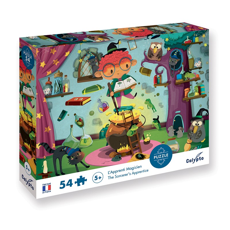 Puzzle 1000 Pièces "Paysage D'hiver" Calypto - Toucher Doux Velouté - Fabriqué En France