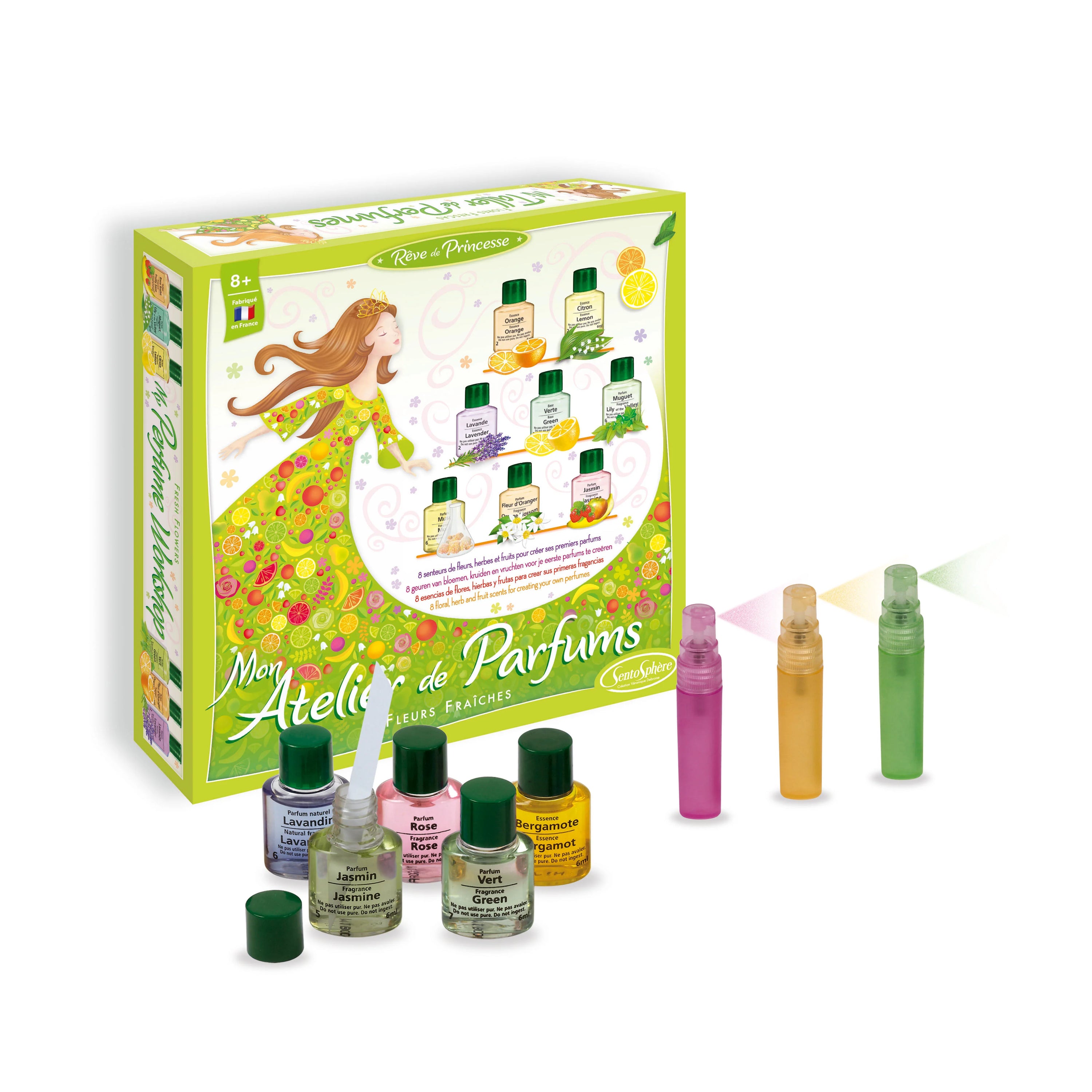 Sentosphere Mon Atelier De Parfums: Fleurs Dorient (My Perfume Workshop: Flowers Of Orient)