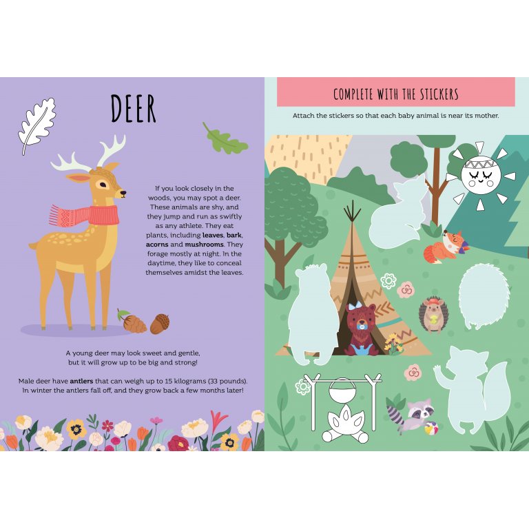 Stickers & Activities: The Forest
