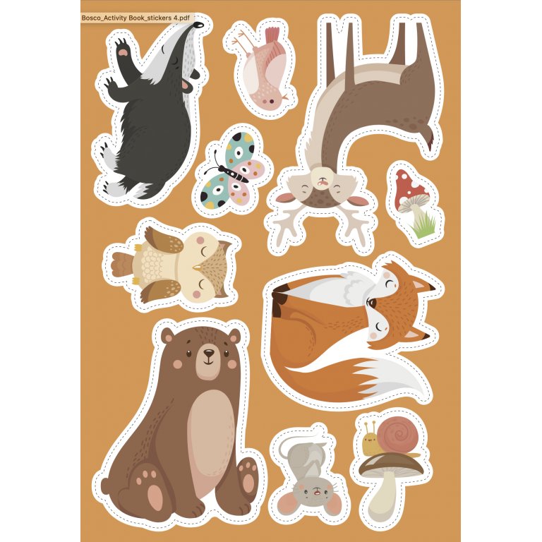 Stickers & Activities: The Forest