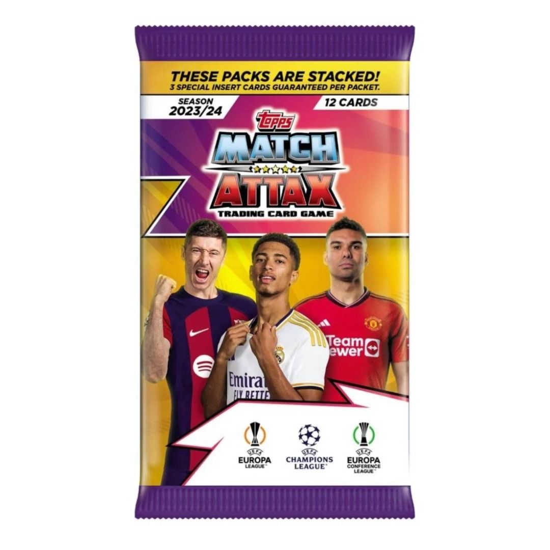 Topps Match Attax Trading Cards (23/24) Booster Pack
