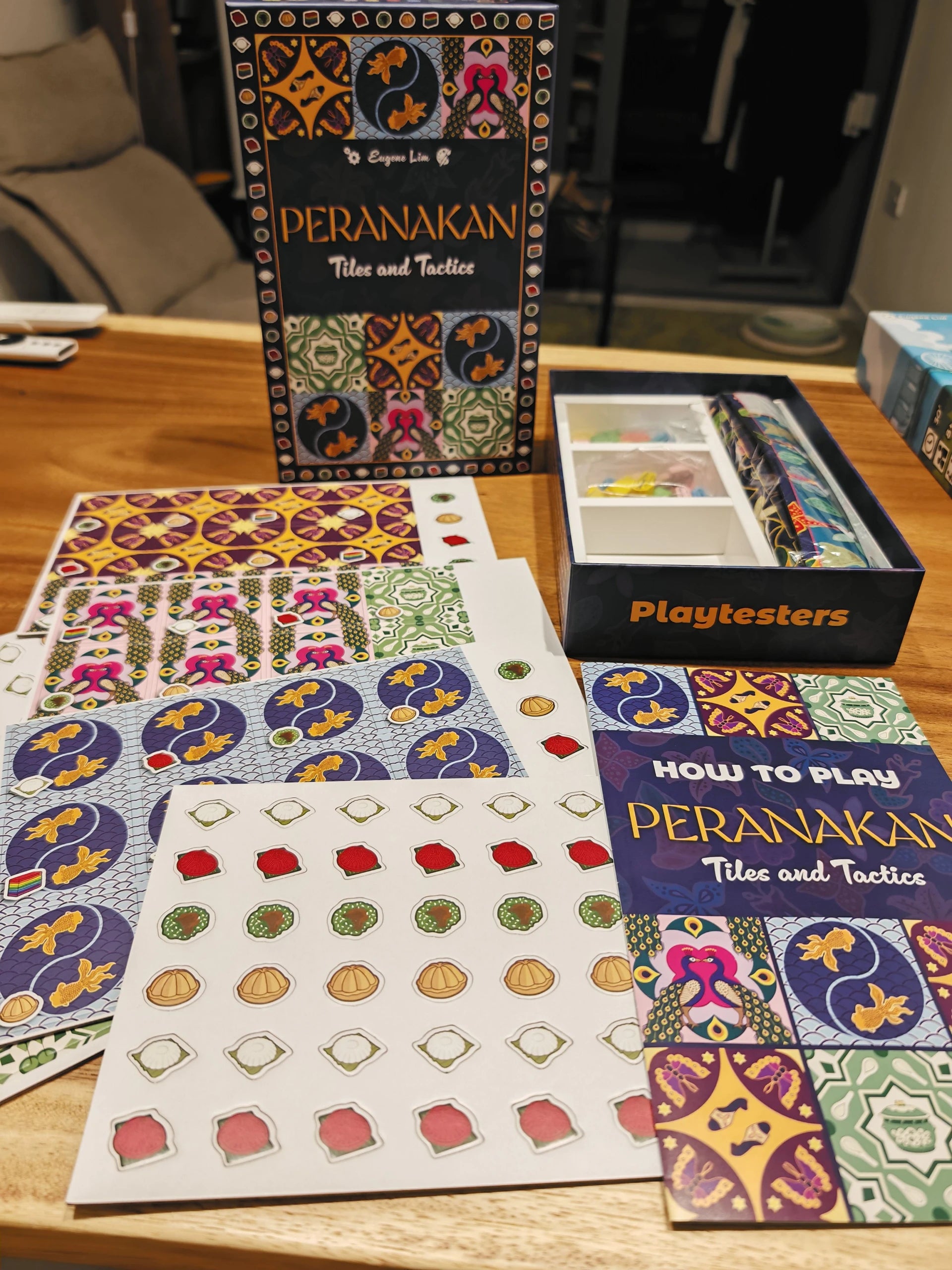 Peranakan: Tiles And Tactics Game