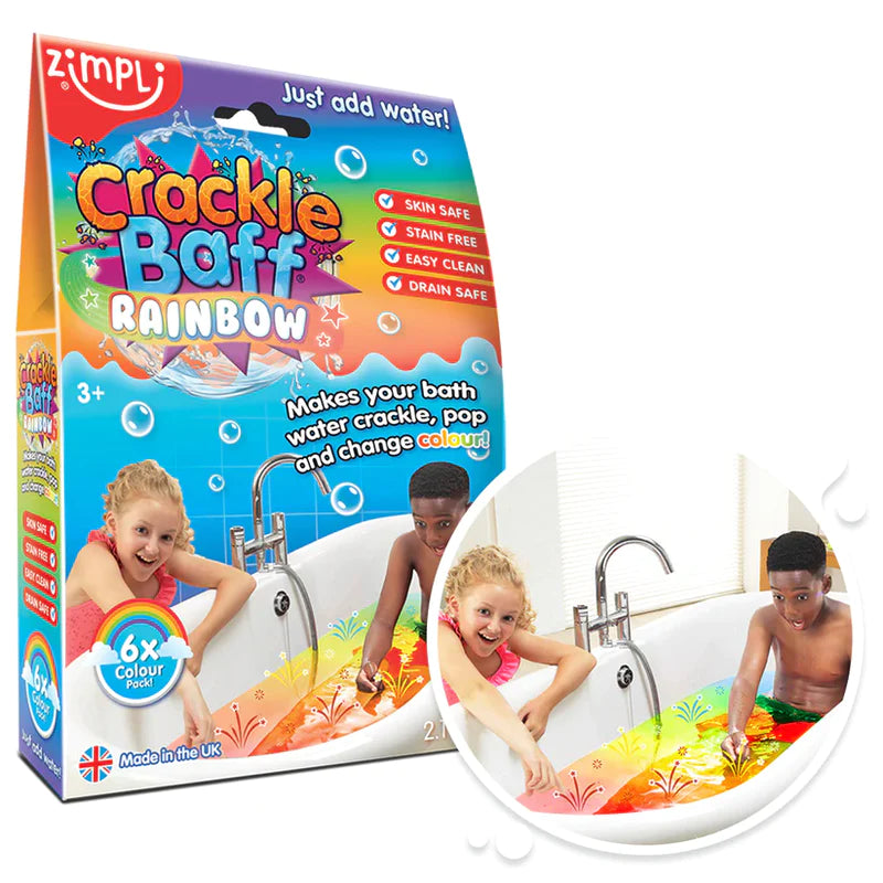 Zimpli Kids Crackle Baff Rainbow (60g)