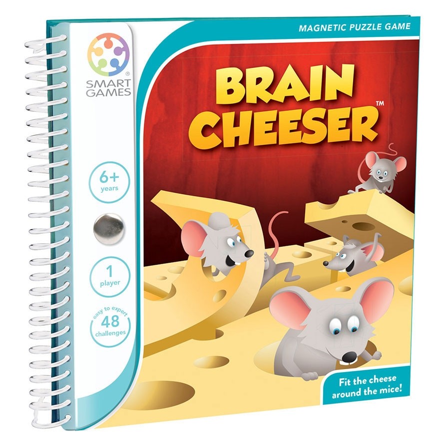 SmartGames Magnetic Travel Games: Brain Cheeser