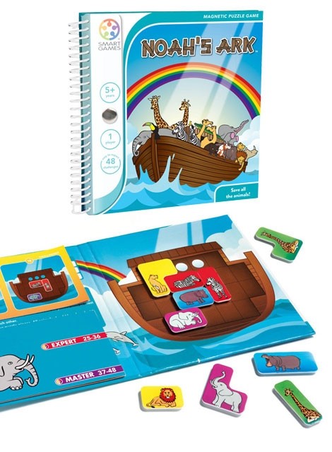 SmartGames Magnetic Travel Games: Noahs Ark