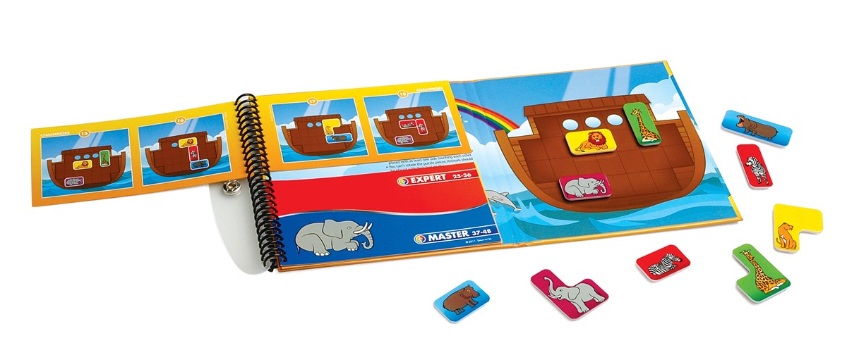 SmartGames Magnetic Travel Games: Noahs Ark