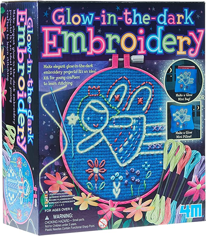 4M Glow-In-The-Dark Embroidery