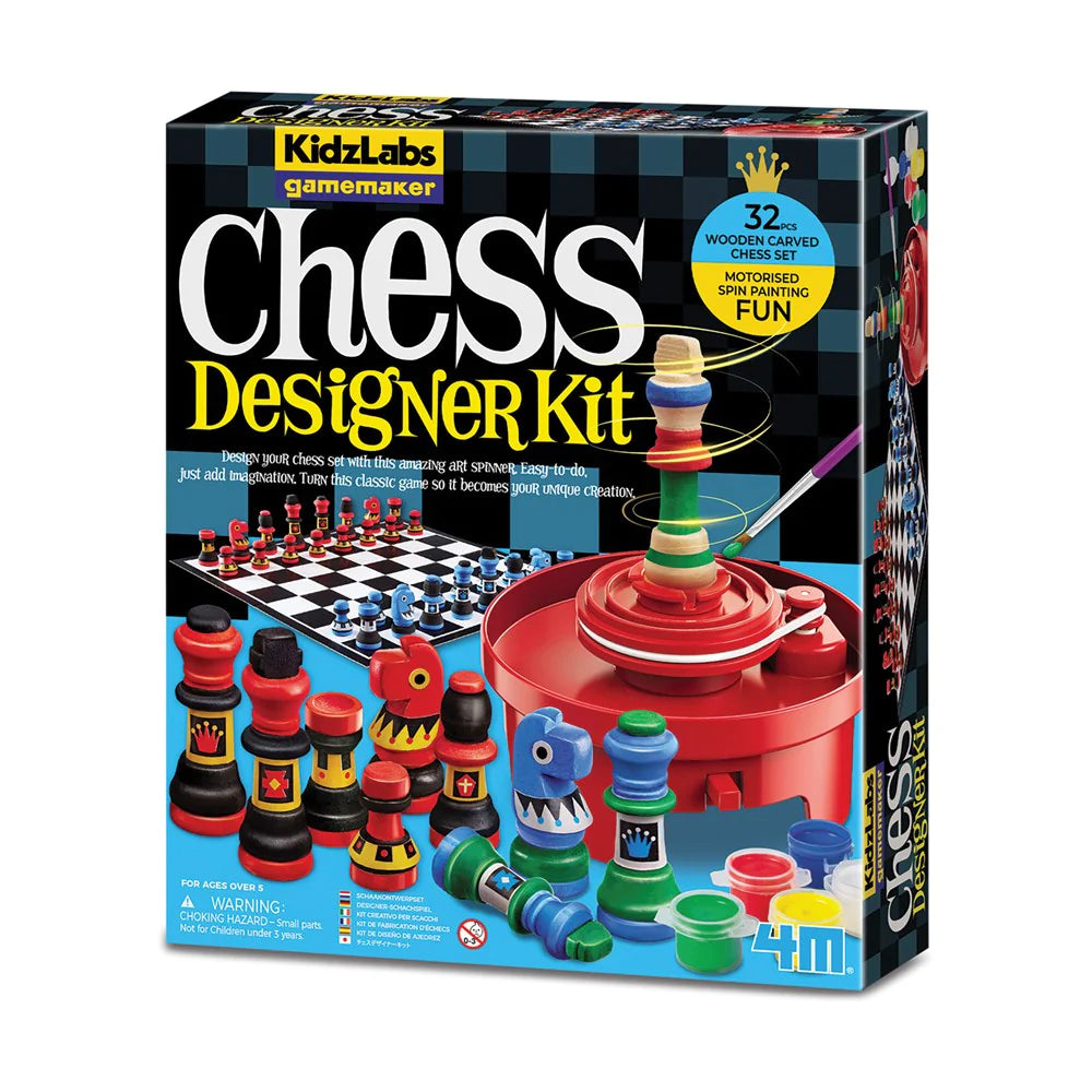 4M KidzLabs GameMaker Series Chess Designer Kit