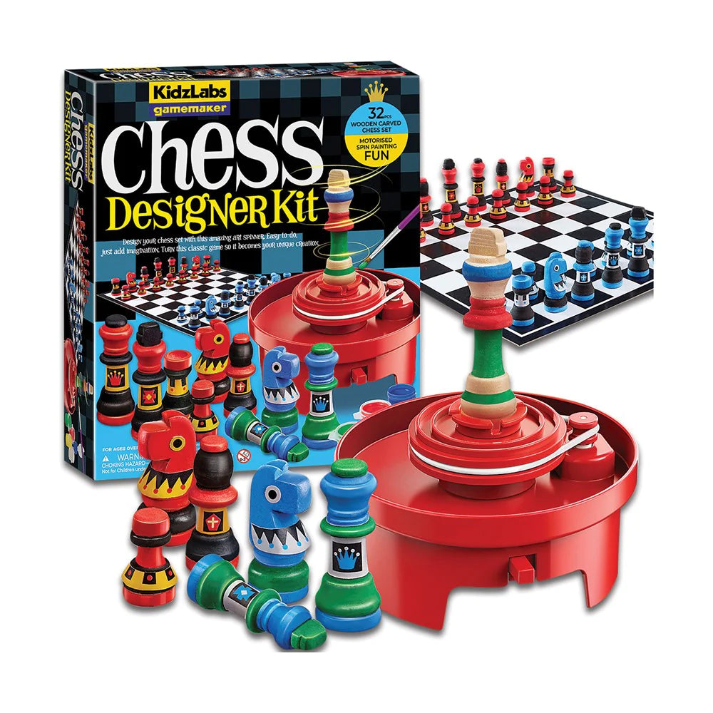 4M KidzLabs GameMaker Series Chess Designer Kit