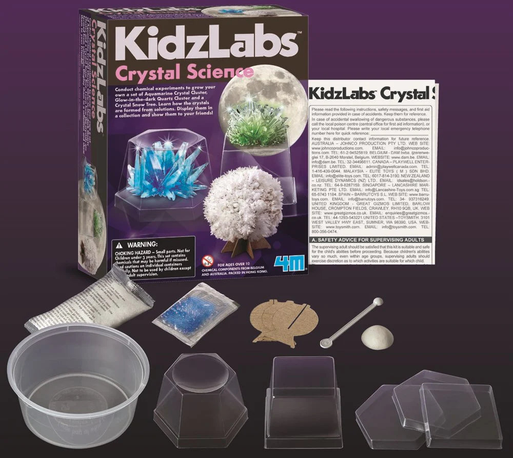 4M KidzLabs Crystal Science