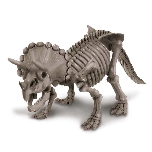 4M KidzLabs Dig A Dinosaur Skeleton: Triceratops