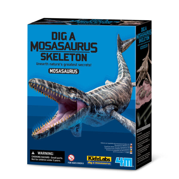 4M KidzLabs Dig A Dinosaur Skeleton: Mosasaurus