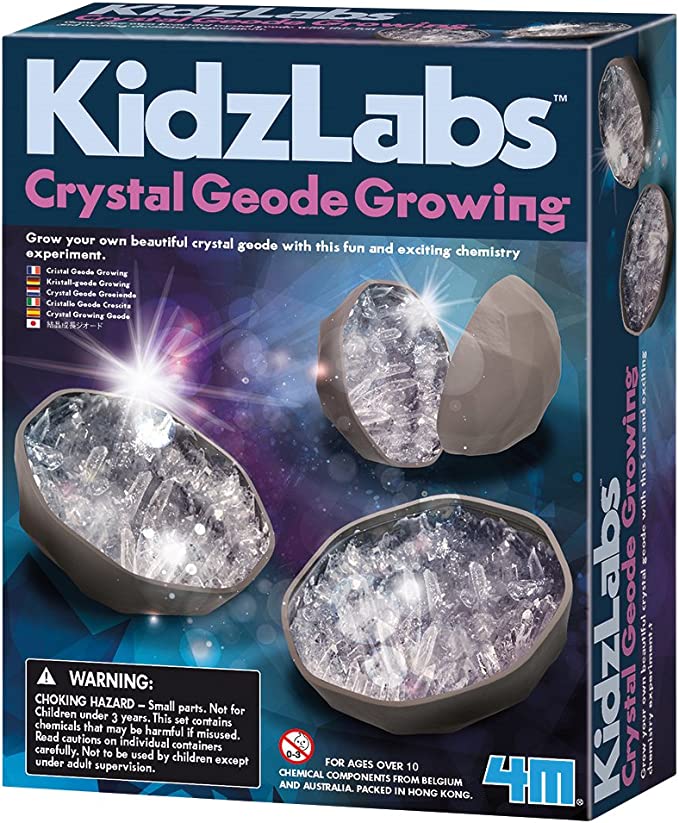 4M KidzLabs Geode Crystal Growing