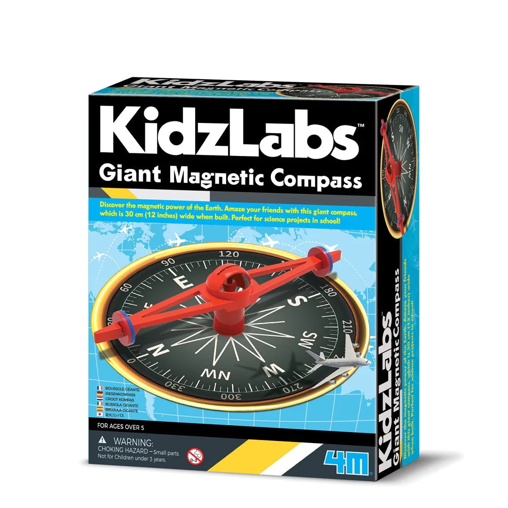 4M KidzLabs Giant Magnetic Compass