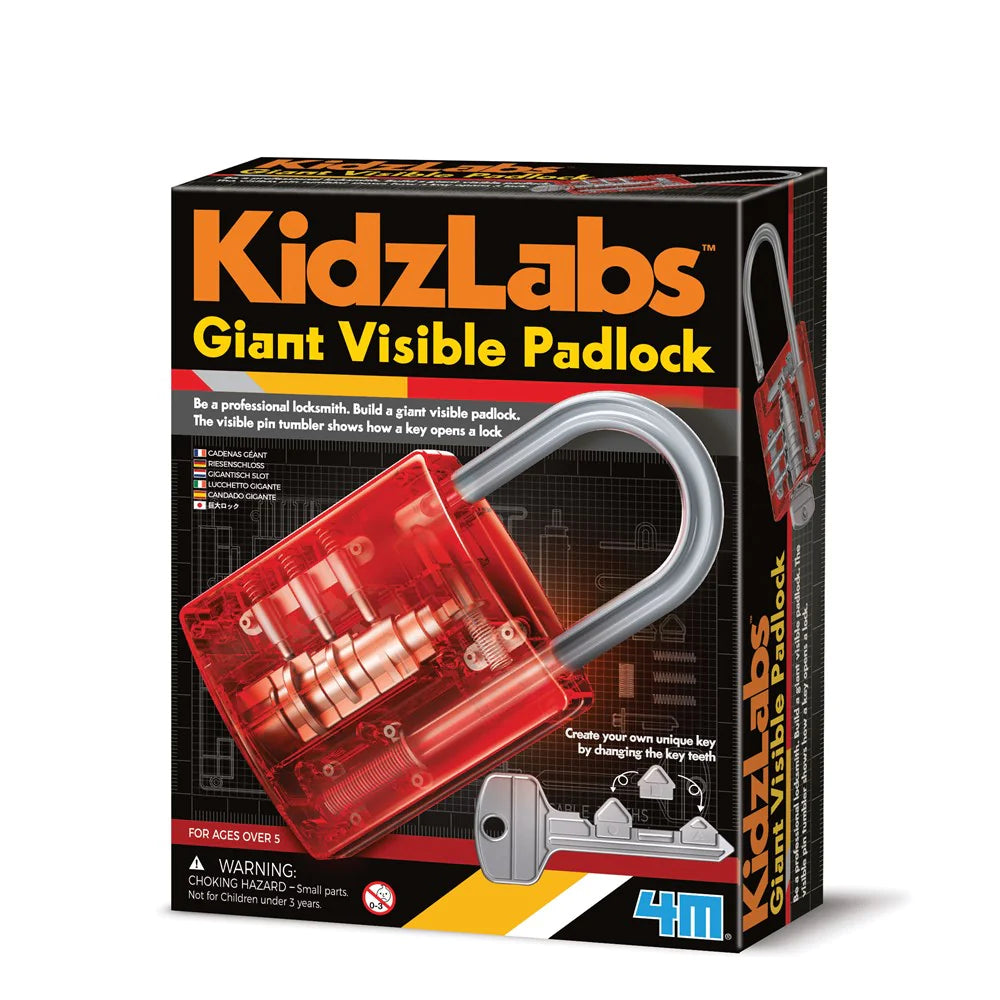 4M KidzLabs Giant Padlock