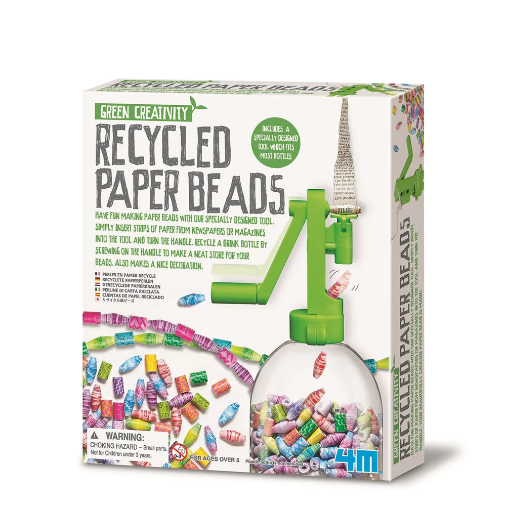 4M Green Creativity Recycled Paper Beads