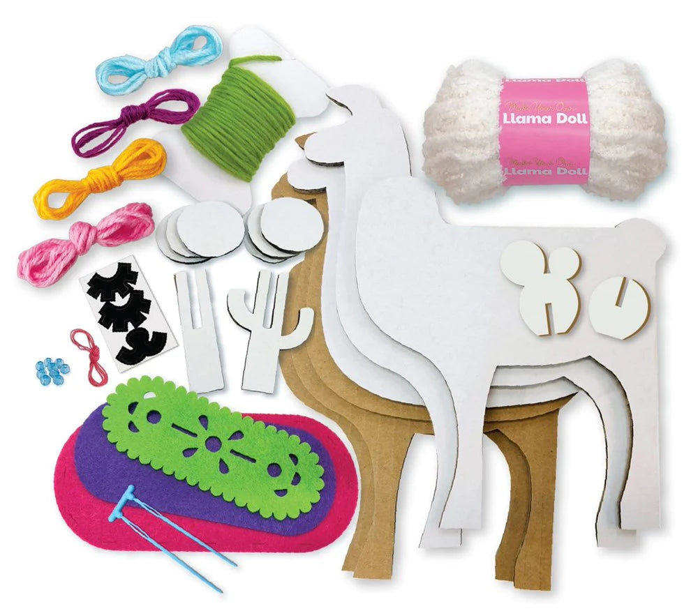 4M KidzMaker Make Your Own Llama Doll