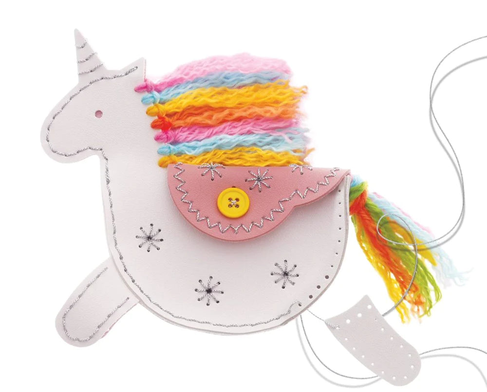 4M KidzMaker My Unicorn Faux Leather Pouch