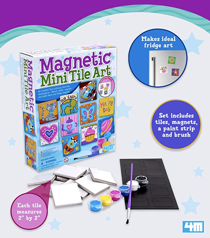 4M Magnetic Mini Tile Art
