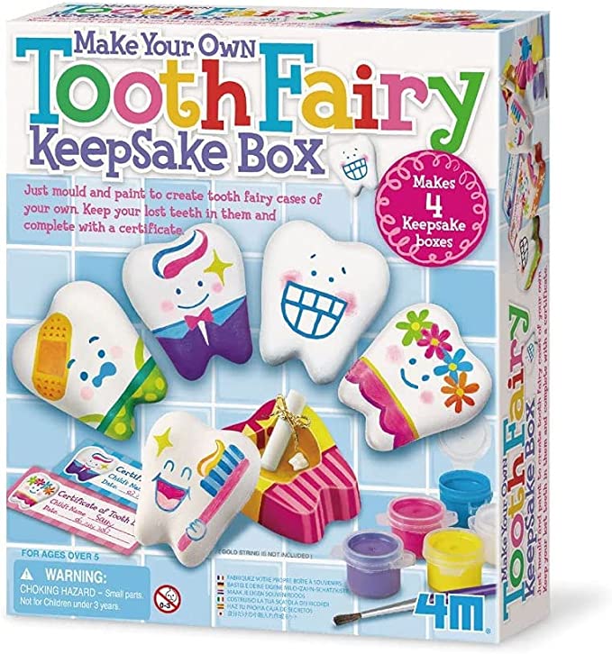 4M Make Your Own Tooth Fairy Keepsake Box