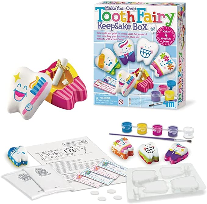 4M Make Your Own Tooth Fairy Keepsake Box