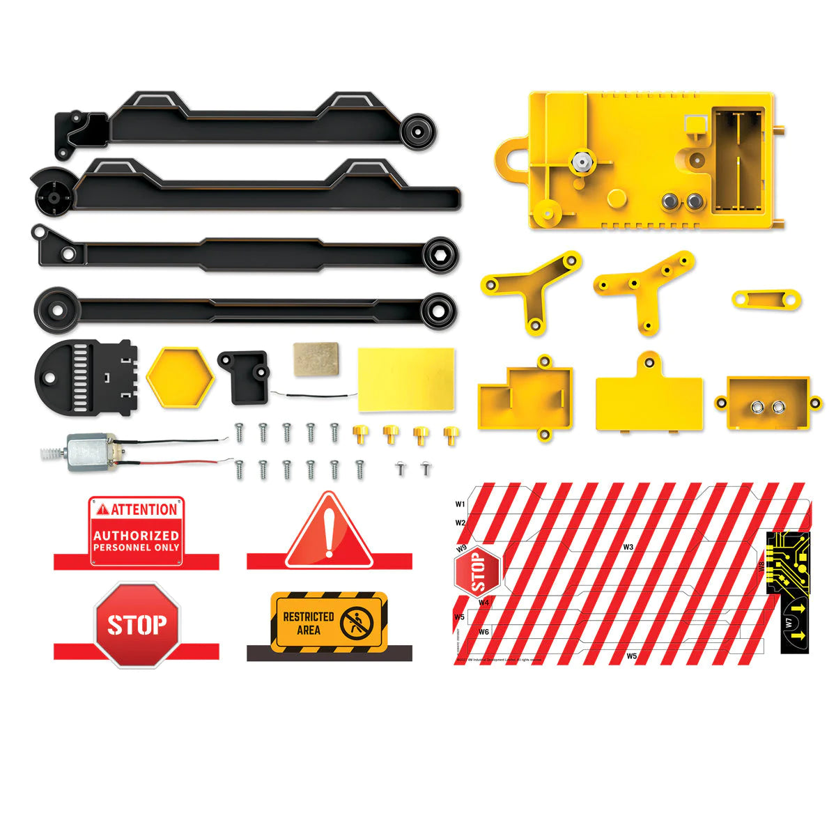 4M KidzLabs Motorised Barrier Gate