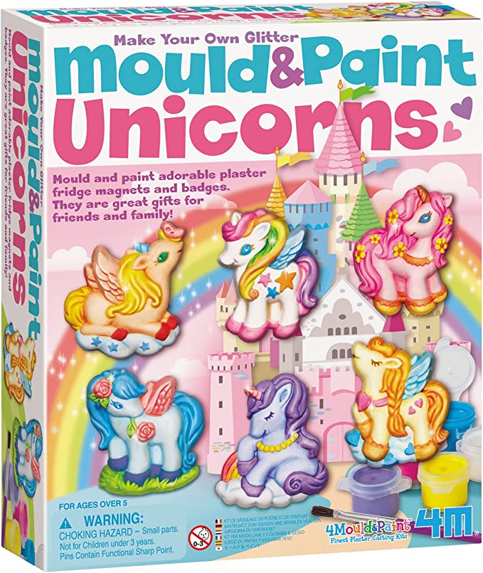 4M Mould & Paint Unicorns