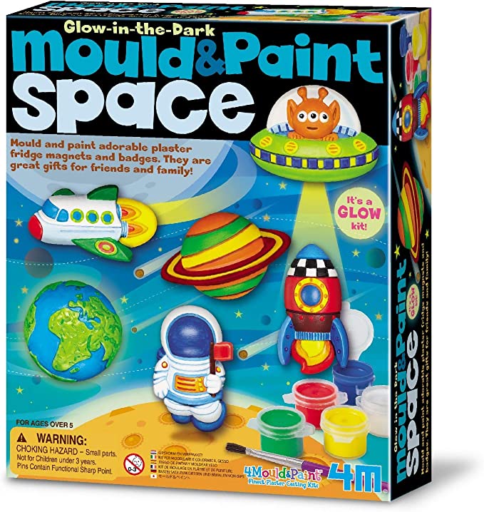 4M Mould & Paint Glow-In-The-Dark Space