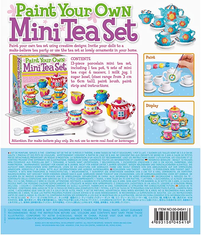 4M Tea Set Painting Kit/ Çay Takımı Boyama Fiyatı, Yorumları 4M Tea Set Painting Kit/ Çay Takımı Boyama Fiyatı, Yorumları