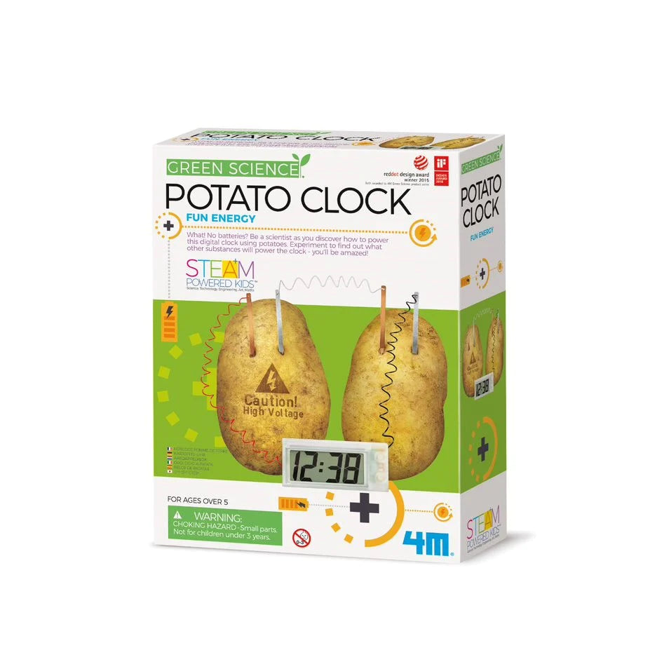 4M Green Science Potato Clock