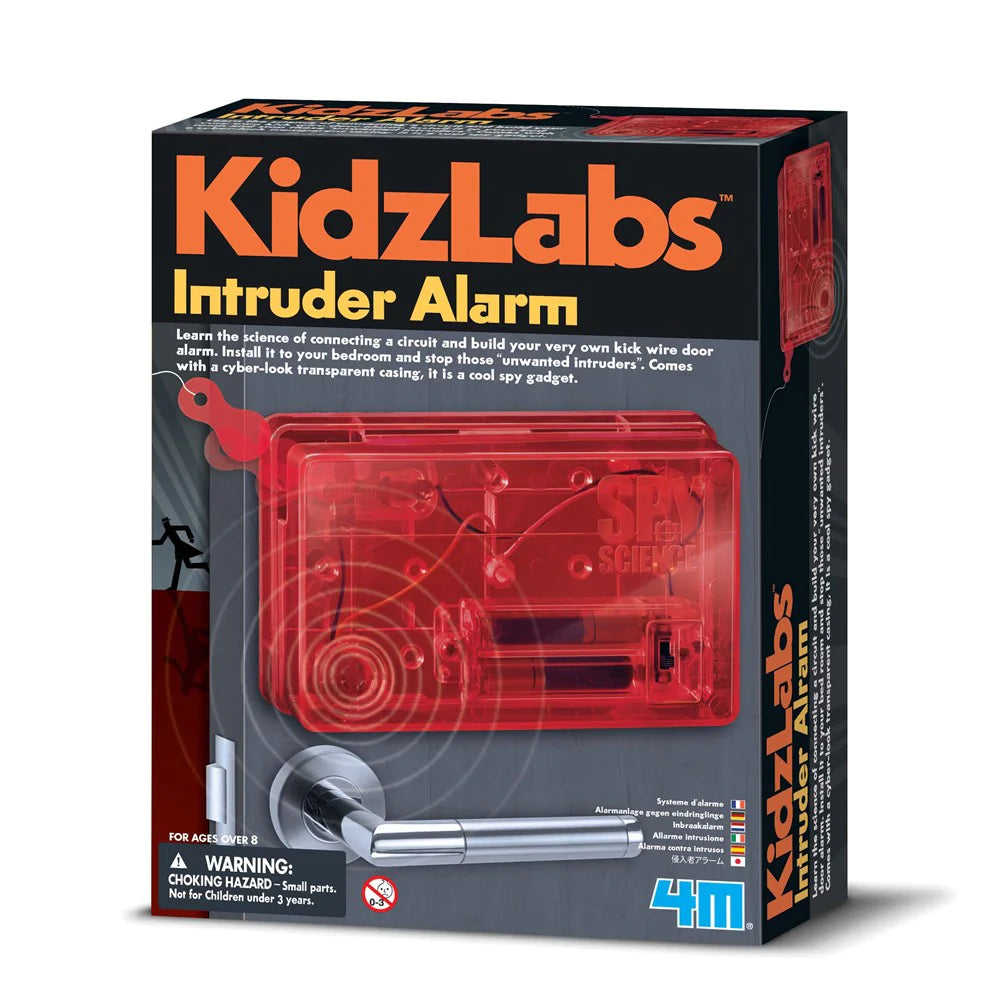 4M KidzLabs Spy Science Intruder Alarm