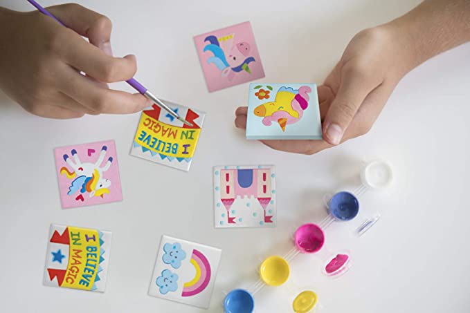 4M Unicorns Tile Art